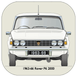 Rover P6 2000 1963-66 Coaster 1